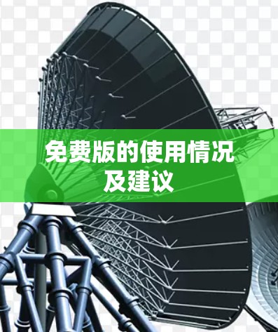 免费版的使用情况及建议 免费版的使用情况及建议