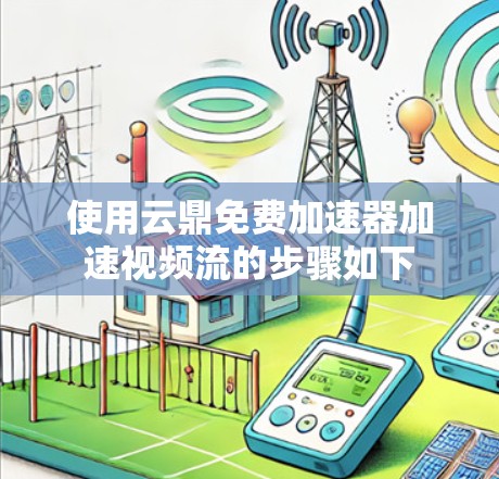 使用云鼎免费加速器加速视频流的步骤如下