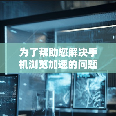 为了帮助您解决手机浏览加速的问题,以下是一些分步指南和建议 为了帮助您解决手机浏览加速的问题,以下是一些分步指南和建议