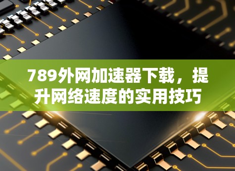 789外网<strong>加速器下载</strong>，提升网络速度的实用技巧