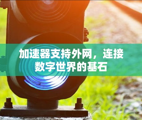 加速器支持外网,连接数字世界的基石 加速器支持外网,连接数字世界的基石