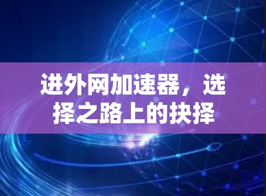 进外网加速器,选择之路上的抉择 进外网加速器,选择之路上的抉择