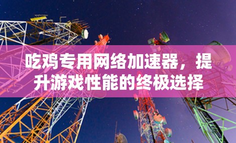 吃鸡专用网络加速器，提升游戏性能的终极选择