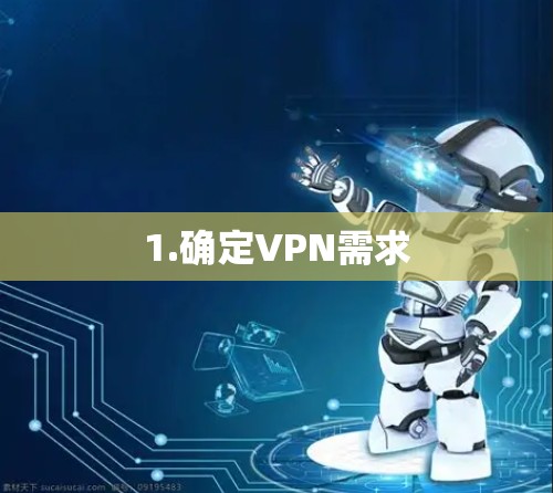 1.确定VPN需求 1.确定VPN需求