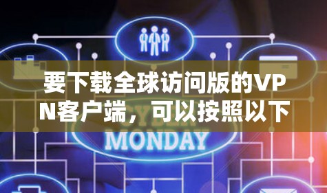 要下载全球访问版的VPN客户端，可以按照以下步骤进行