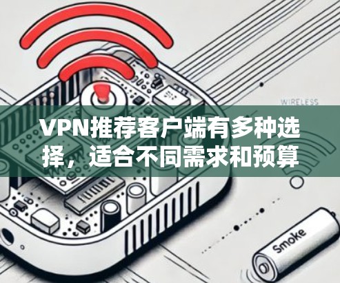 VPN推荐客户端有多种选择，适合不同需求和预算的用户。以下是一些推荐的VPN客户端，涵盖安全性、界面友好性和多设备切换功能