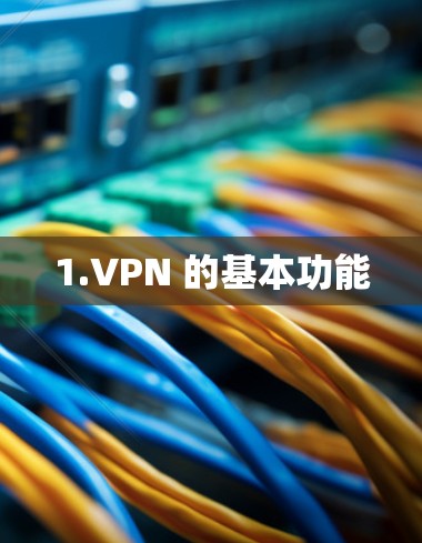 1.VPN 的基本功能