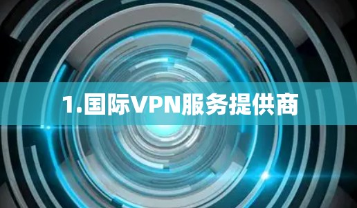 1.国际VPN服务提供商