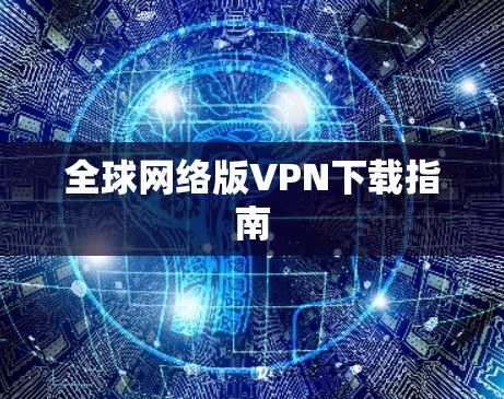 全球网络版VPN下载指南