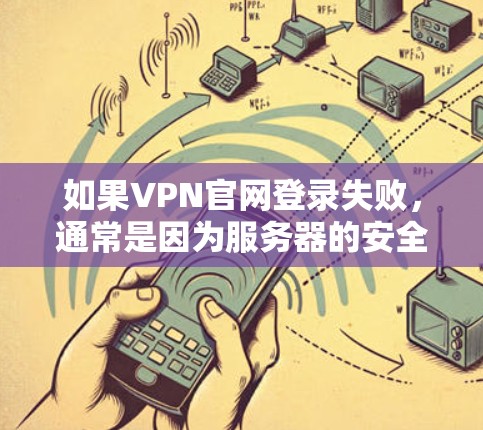 如果VPN官网登录失败，通常是因为服务器的安全性问题、访问权限限制，或者用户没有正确登录。以下是解决这类问题的几种方法