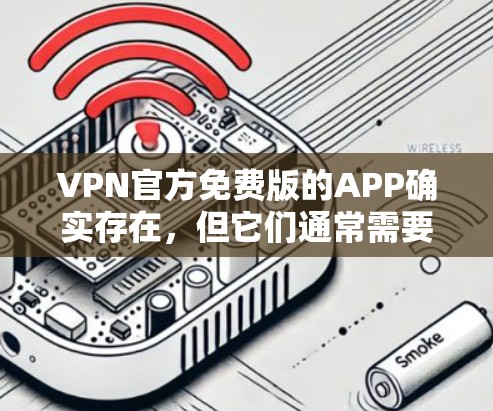 VPN官方免费版的APP确实存在，但它们通常需要购买付费版才能获得所有功能。以下是几种常见的免费VPN软件，它们通常提供基本的VPN功能