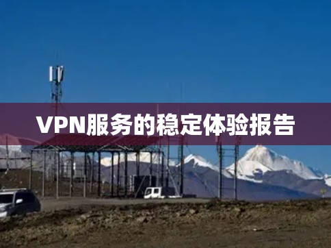VPN服务的稳定体验报告