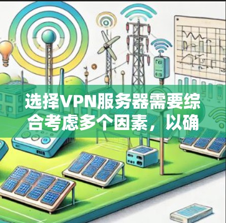 选择VPN服务器需要综合考虑多个因素，以确保安全性、效率和适应性。以下是详细的步骤指南