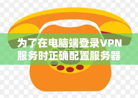 为了在电脑端登录VPN服务时正确配置服务器密码，可以按照以下步骤操作