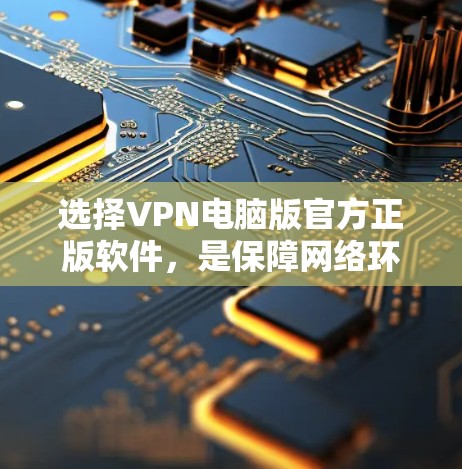 选择VPN电脑版官方正版软件，是保障网络环境安全和稳定的一种方式。以下是详细的步骤和建议